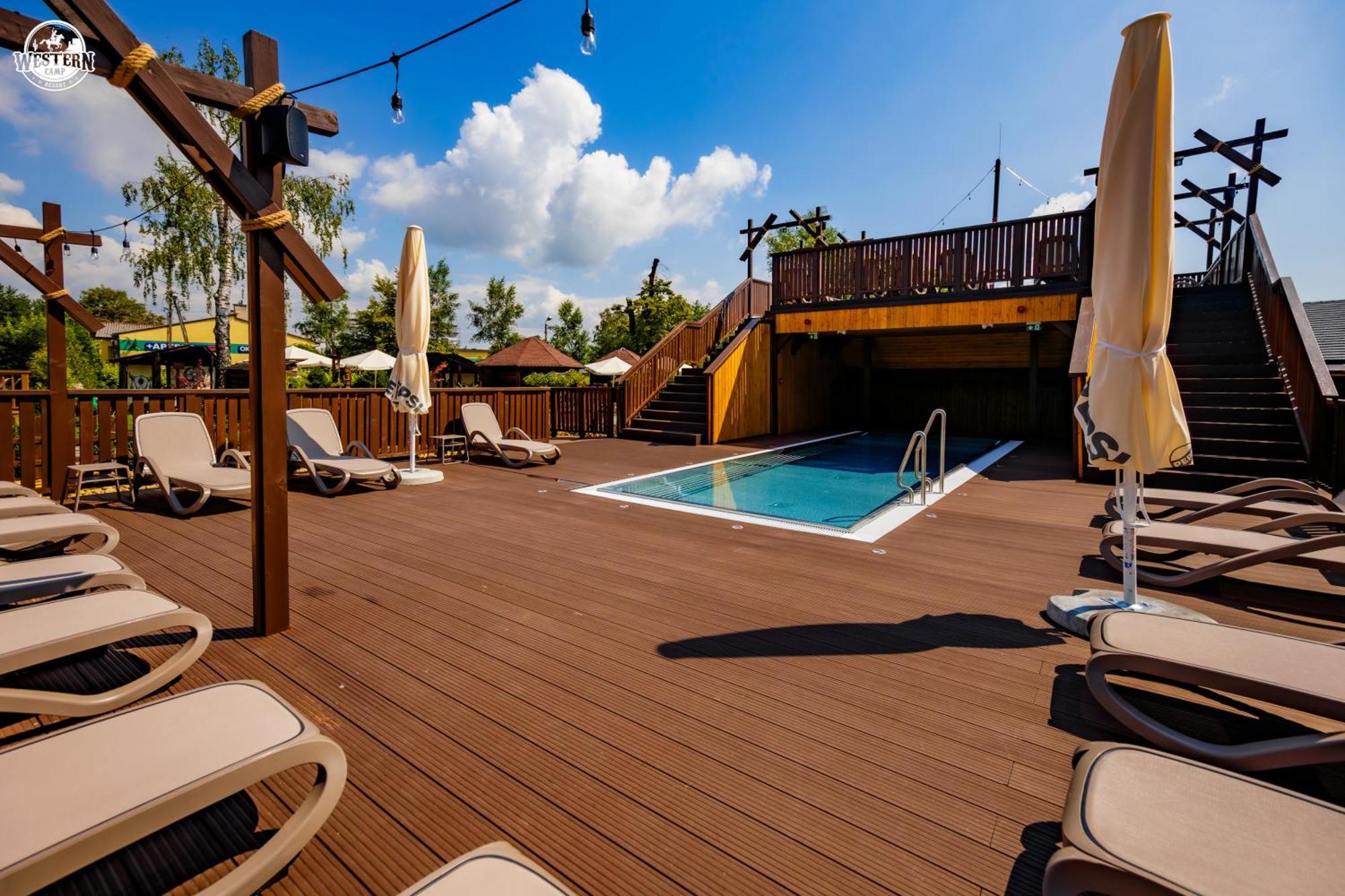 Western Camp Resort Zator Buitenkant foto