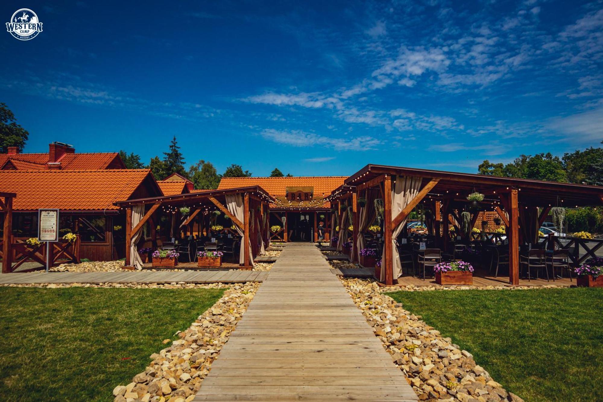 Western Camp Resort Zator Buitenkant foto